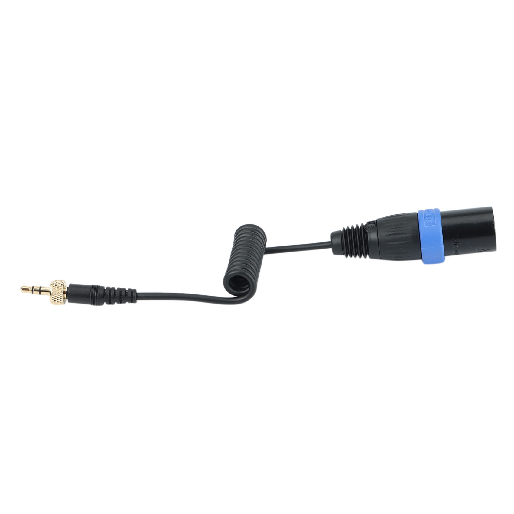 QUANBU 2X Saramonic Locking Type 3.5mm to 3.5mm TRS to XLR Male Microphone Output Universal Audio Cable for Wireless Receivers. 