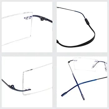 Titanium Rimless Unisex Frame - In Odysses For Optics Zone Bid - Elevate Your Style With These Titanium Rimless Unisex Frames By Odysses. 