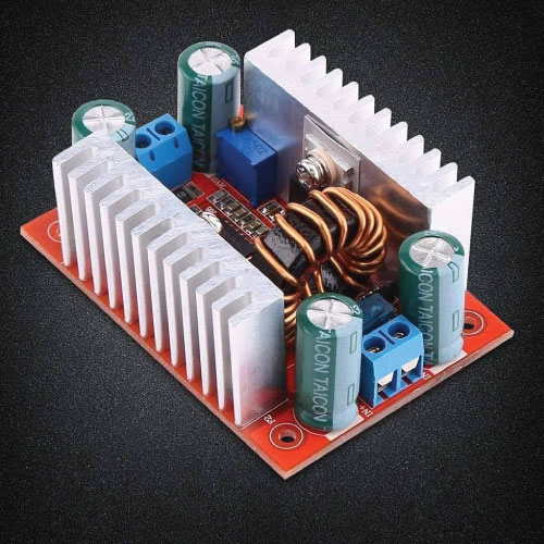 1pcs 400W DC-DC 15A Max Adjustable Boost Power Supply Converter Step Up Module Step Up Voltage Regulator Board Voltage 8.5-50V to 10V-60V Output Voltage. 