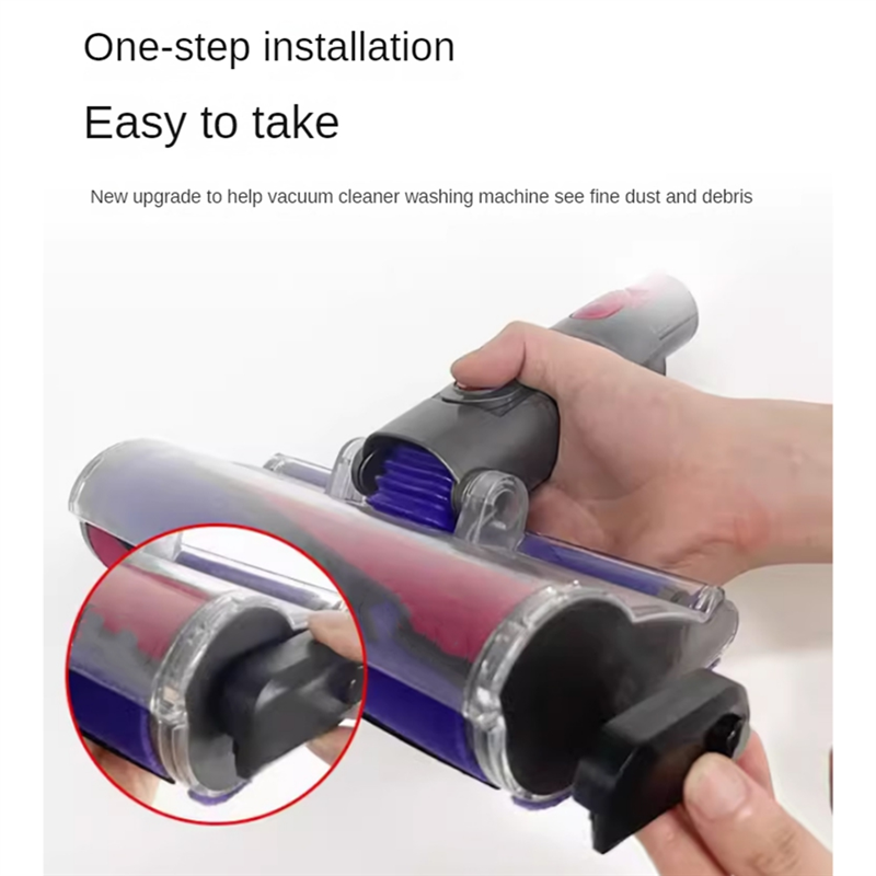 Vacuum Cleaner Dust Display LED Lamp Reveal Microscopic Dust & Illuminate Invisible Pet Hair Cat Dog Fur, USB Charging Vacuum Cleaner Accessories