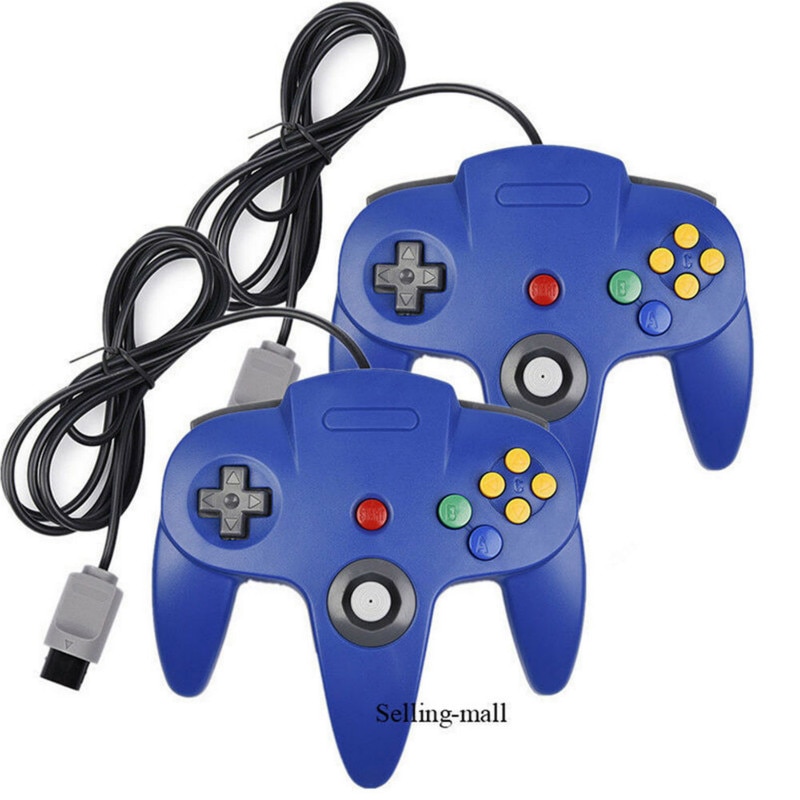 N64 Gamepad Classic Game Controller Joystick Gamepad Long Wired For Classic Nintendo 64 Console Games For Nintendo Gamepad. 