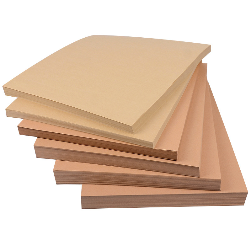 70-400gsm A4 Kraft Paper High Quality A4 Hard Kraft Paper DIY Handmake Card Making Craft Paper Thick Paperboard Cardboard Amour zii. 