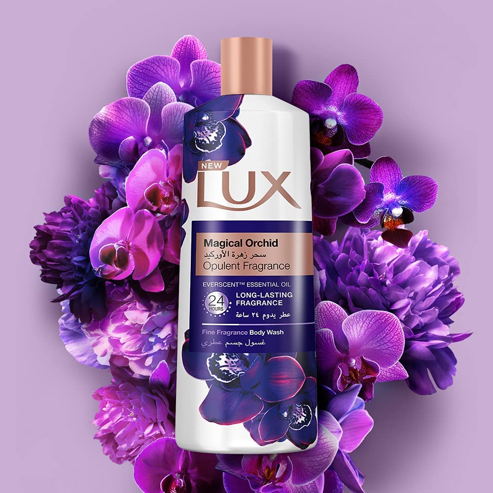 LUX Perfumed Body Wash Magical Orchid For 24 Hours Long Lasting Fragrance,  250ml : Buy Online at Best Price in KSA - Souq is now Amazon.sa: Beauty