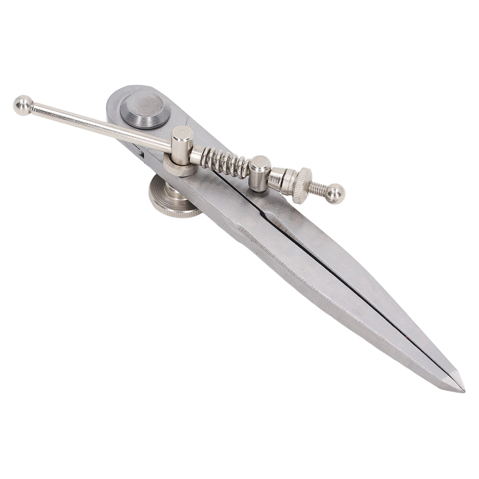 Flat Leg Divider, Drafting Compass High Hardness 150mm Self Retaining Washer for Mechanical Marking. 