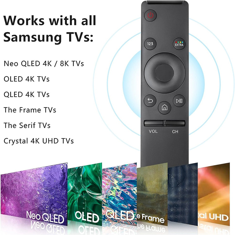 Universal Remote for Samsung-TV-Remote,Compatible with for Samsung Frame Serif Curved UHD Neo QLED OLED 4K 8K Smart TVs Easy to Use. 