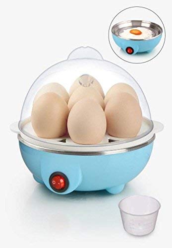 Multi-Function Electric Egg Cooker 7 Eggs Capacity Auto-Off Fast Egg Boiler Steamer Cooking Tools Kitchen Tools. 