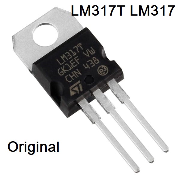 LM317T LM317 LM 317 Voltage Regulator IC Linear Voltage Stabilizer Adjustable Voltage Regulator 1.2V to 37V 1.5A TO-220 Package 3 Pin IC Chip. 