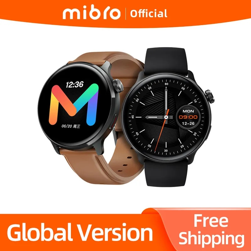Mibro Lite 2 Smart Watch with Dual Straps. 