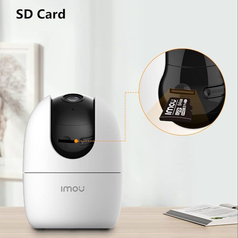 Imou RANGER 2 | 3MP 2K Indoor Smart Security WI-FI IP camera | Pan & Tilt for 360° Coverage | Human Detection | Smart Tracking | Night Vision | Privacy Mode. 