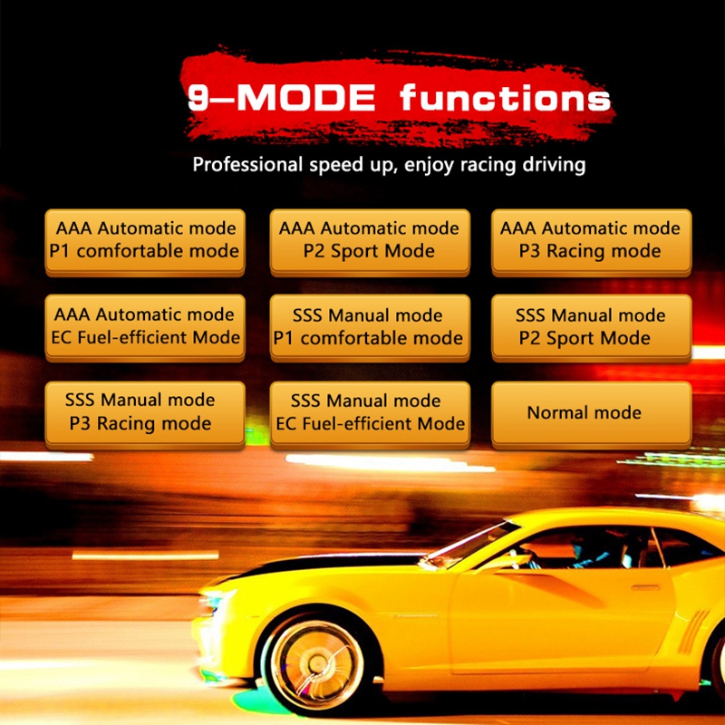 Throttle Response Controller 9 Drive Modes Racing Accelerator (821). 