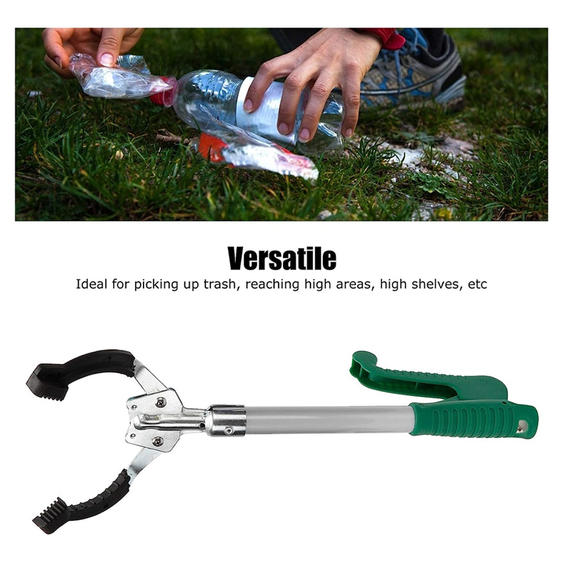 1 Pcs Garbage Tongs Pick Up Reaching Tool Long Arm Garbage Collection Stick 40cm. 