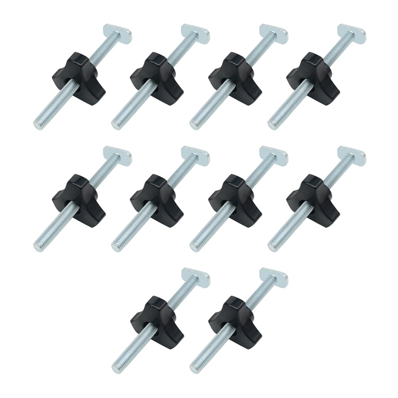 T Track Bolts Knob Kit Miter Track Sliding Nut T-Slider T Slot T Bolt