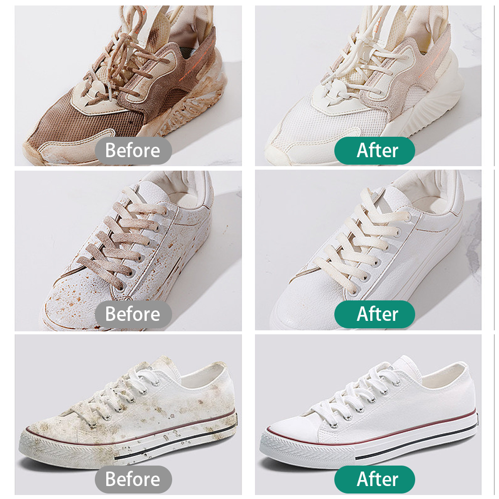 Cleaner Stains Strong Decontamination Wipe White Shoe Multi-functional Cleansing Maintenance Pasty Easy To Use Cleaning Cream 1Pcs. 