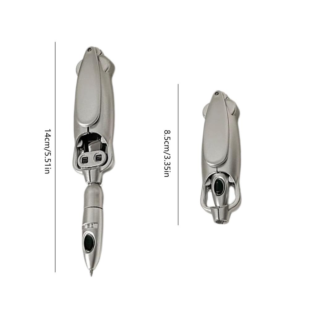 Students Robotic Pen Robotic Ballpoint Foldable Writing Pen Squid Appearance Ballpoint Pen For Smooth Writing For School Home Shapewear. 