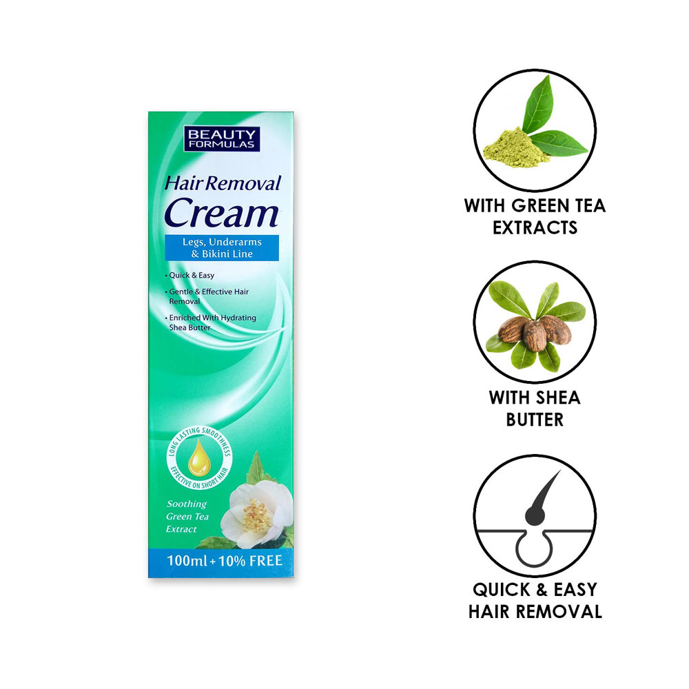 Beauty Formulas Hair Removal Cream (Shea Butter) 100ml – Shajgoj