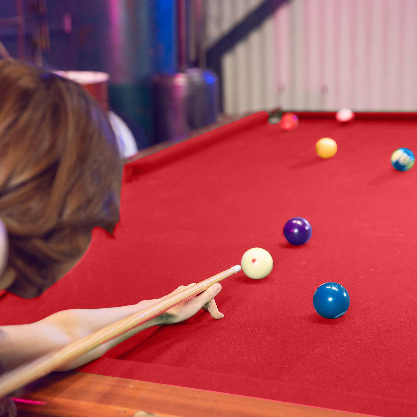 Wool Blend Billiard Cloth Pool Table Felt for 7' 8' 9' Pool Table Pre Cut Bed & Rails. 