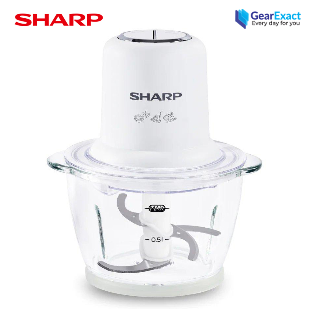 Sharp EM-CP31-W3 Chopper Double Blade with Glass Bowl