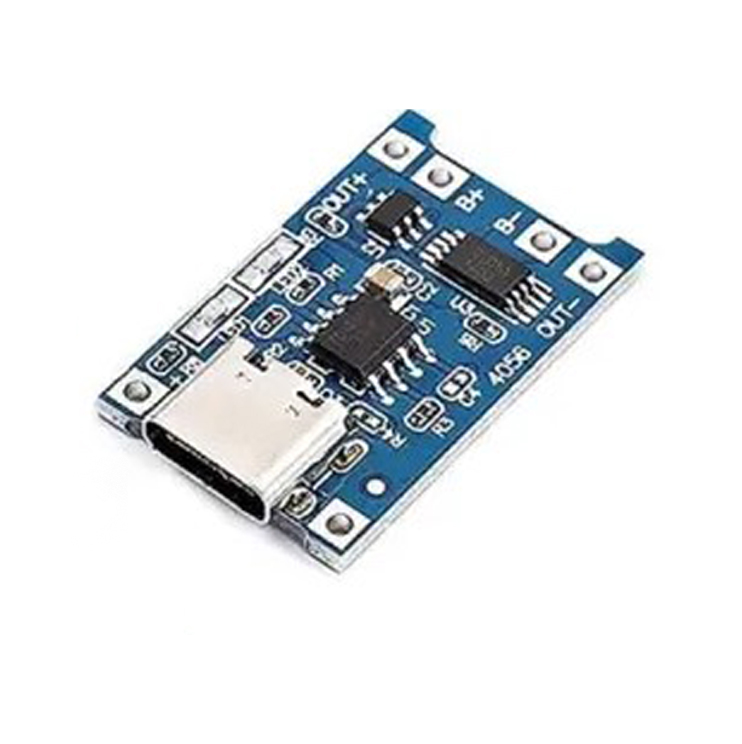 TP4056 Type C Battery Charging Module Circuit Board- TP4056 Charging Module 5V 1A Band Protection Type-C Interface 3.7V 3.6V 4.2V Lithium Battery Charging Board Overcharge Protection Charger Circuit- Use For 18650 Lithium Battery. 