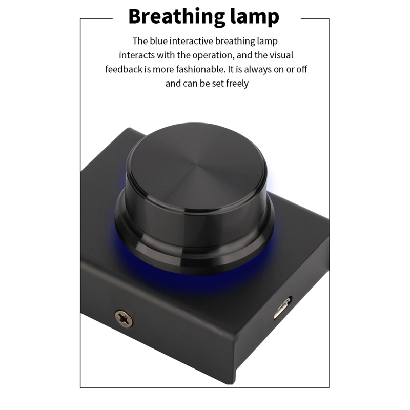 USB Computer Volume Controller Multimedia PC Speaker External Audio Volume Control Adjust Knob Replacement Accessories. 