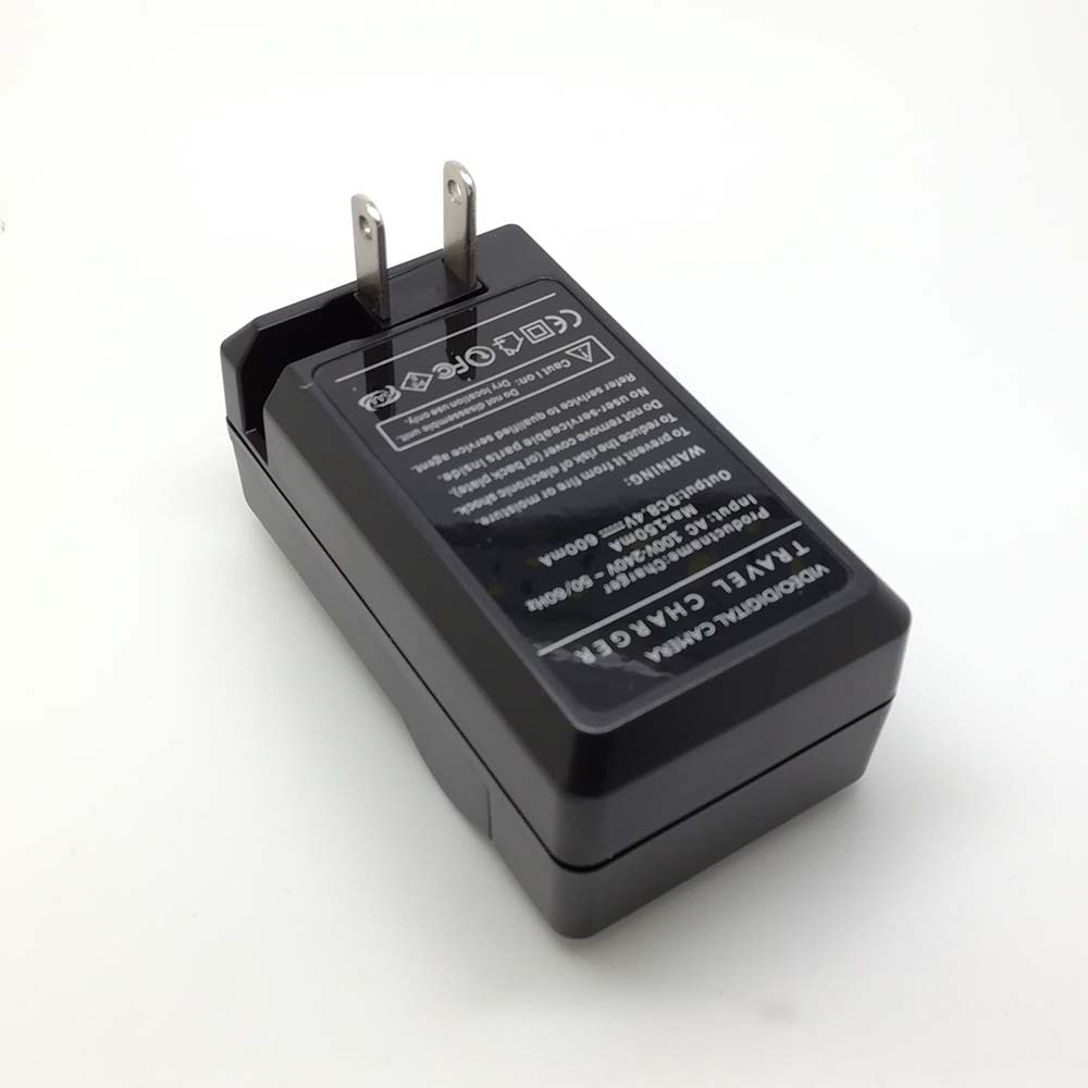 Wall Battery Charger for panasonic camera battery CGR-D08 D08A/ 1B D08R D08S D08SE/ 1B D120 D120A/ 1B D120E/ 1B D120T VSB0418. 