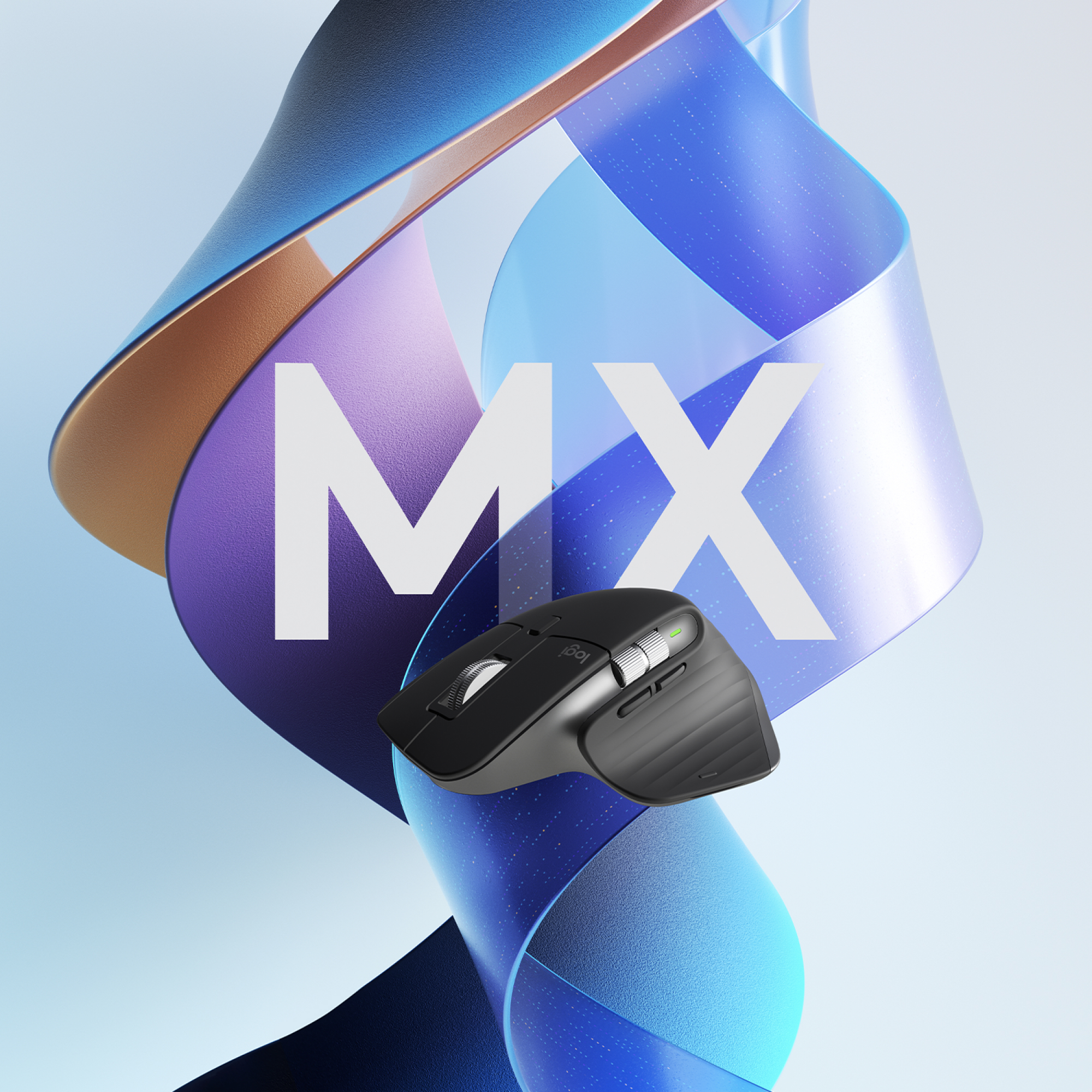 Logitech MX Master 3S with Free Adobe Subscription - Wireless Performance Mouse with Ultra-Fast Scrolling, Ergo, 8K DPI, Track on Glass, Quiet Clicks, USB-C, Bluetooth -Graphite. 