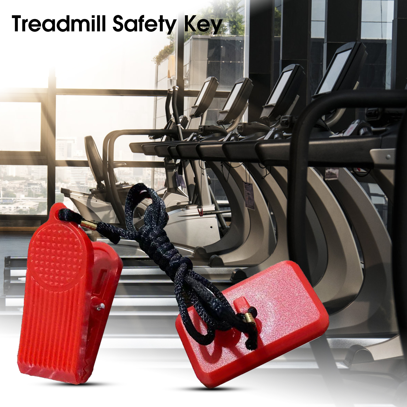Treadmill Safety Key Wear-resistant Wide Application Treadmill Safety Key. 