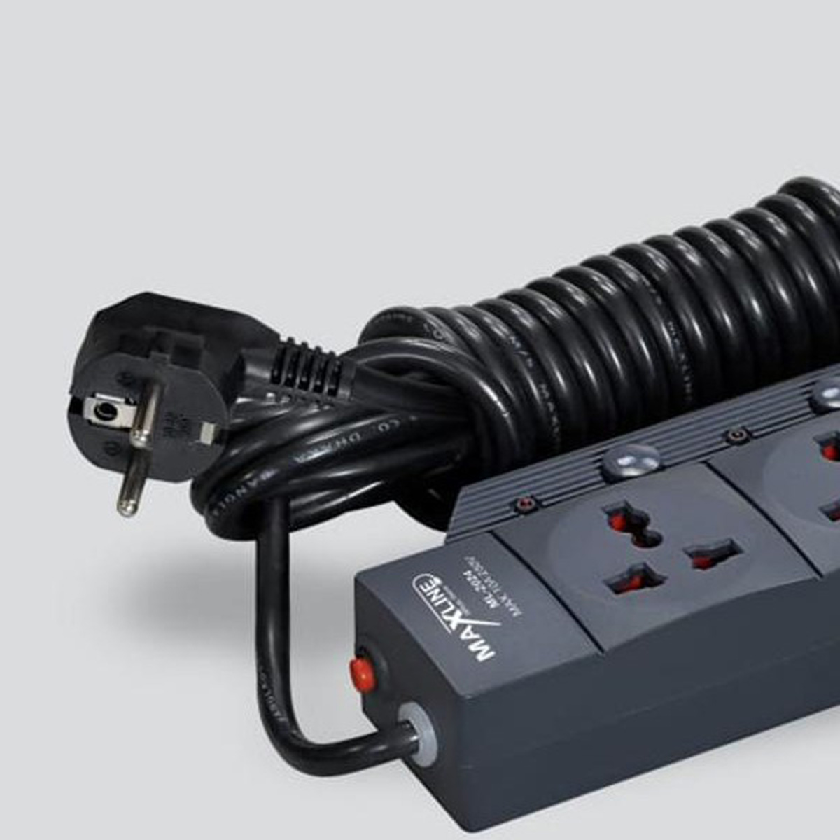 Multi Plug Extension 4 Socket With 5\2 Meter Cable 3 Pin Socket 15 Fit & 7 Fit Black Multi Plug - Multi Plug. 