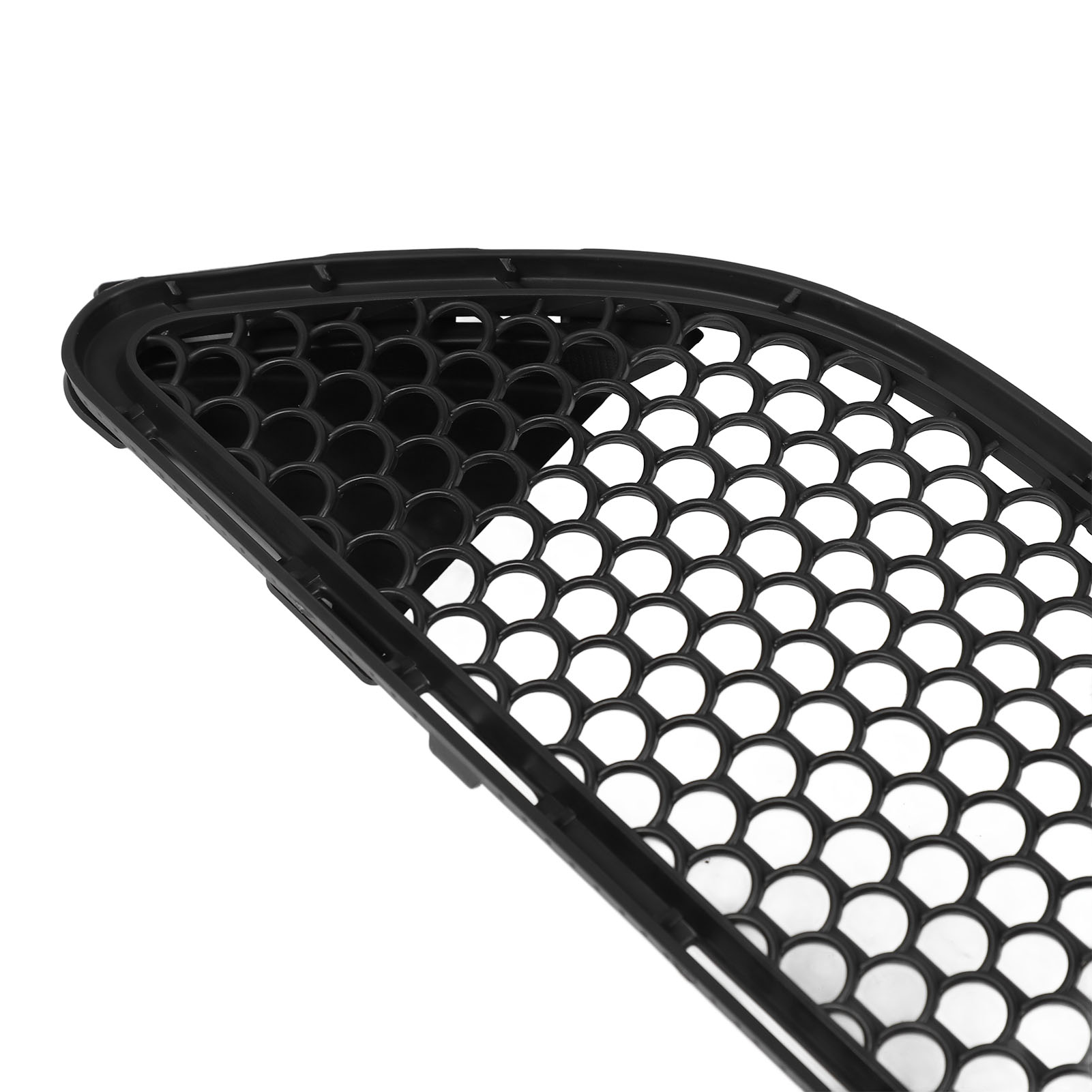Center Mesh Grill Sturdy Easy Install Front Bumper Lower Grille High Strength 2048850153 for C-Class W204 Amg Line 2008 To 2011. 