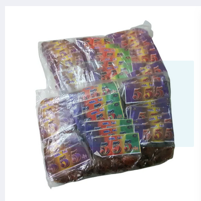 555 Burmese Dry Jhal Boroi Achar 25 pcs