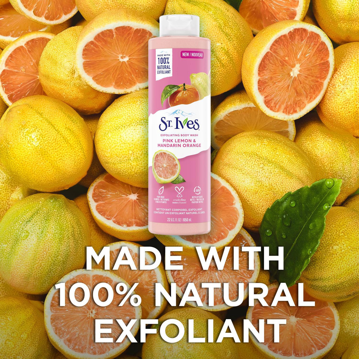 St. Ives Pink Lemon & Mandarin Orange Body Wash | Walmart Canada
