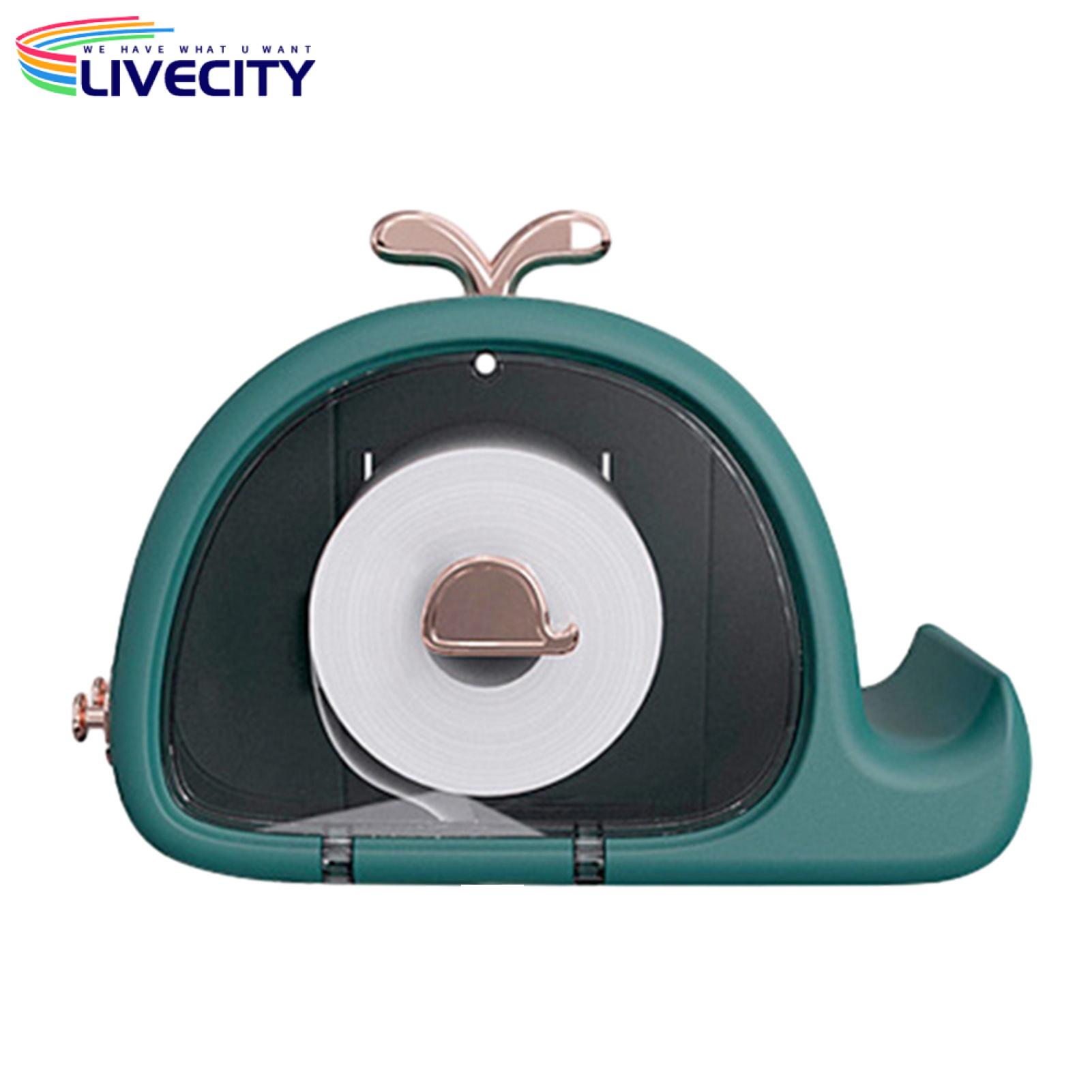 Wall Mounted Paper Tissue Box Convenient Wall-mounted Toi Paper Holder Easy Installation Spious Storage for Bathroom Tissues Ideal for Soutast Asian Buyers Tissue Box