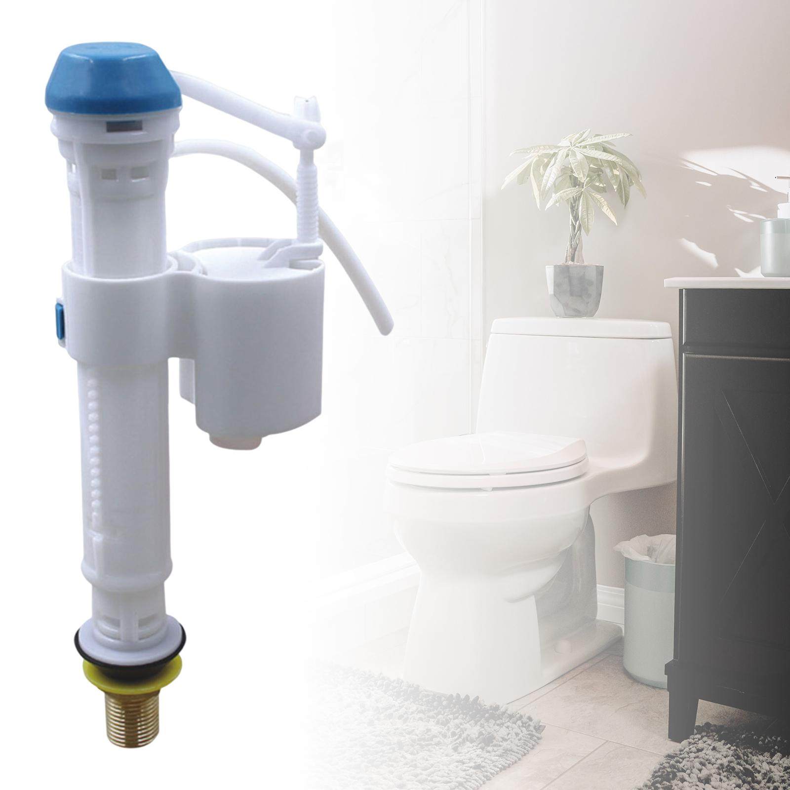 Universal Toilet Fill Valve, Replacement Bathroom Accessories Easy Install  High Performance Bottom Siphon Fill Float, Toilet Flush Valves