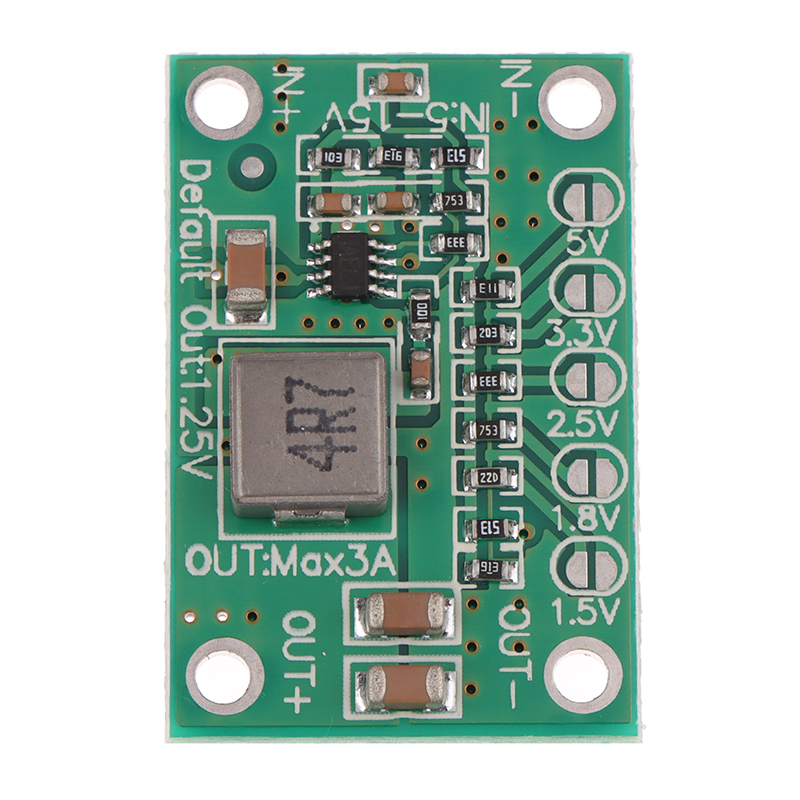 CA1235 Adjustable Power Module CA-1235 Buck Power Module 1.25V 1.5 1.8 2.5 3.3 5V Output 5-16V Input Step-Down Power Supply Demoo. 