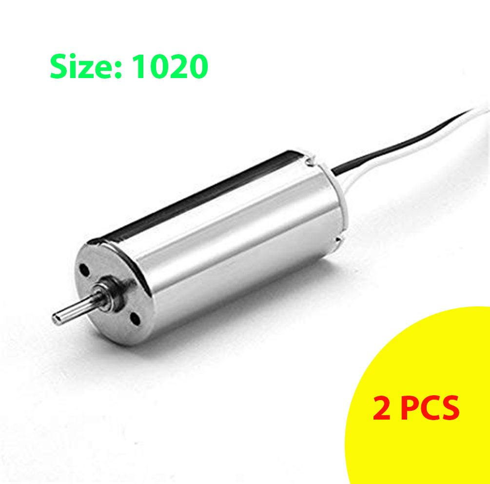 1020 RC Drone Motor  455000RPM DC 3.7V 10x20mm Magnetic Micro Motor High Speed For 55mm 75mm/ 76mm Mini Fans & Propeller 1020 Motor for RC Dron