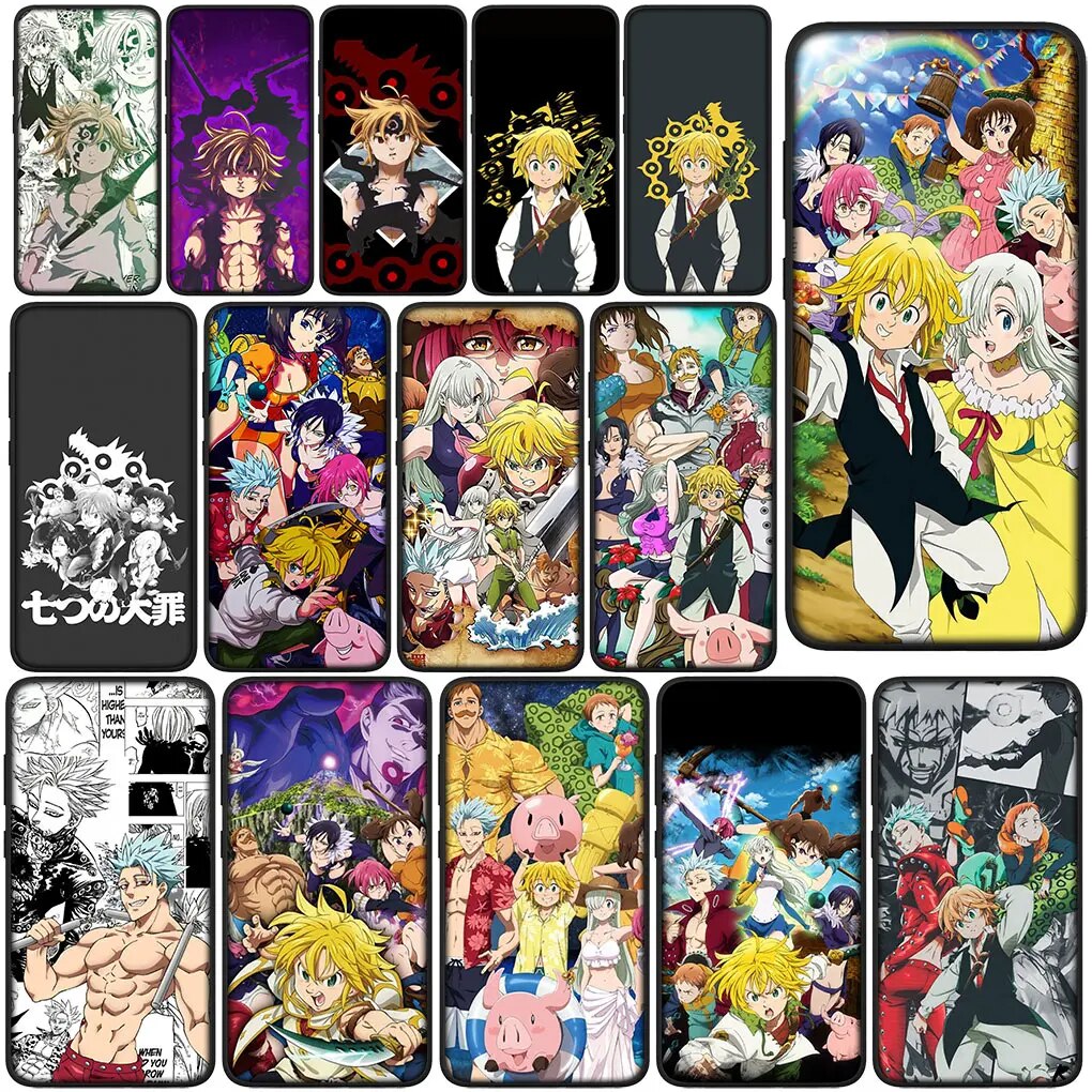 Meliodas The Seven Deadly Sins Ban Phone Cover Case for Xiaomi Redmi Note 10 12 Pro Max 10A 10C 12C 10X 10S 8T
