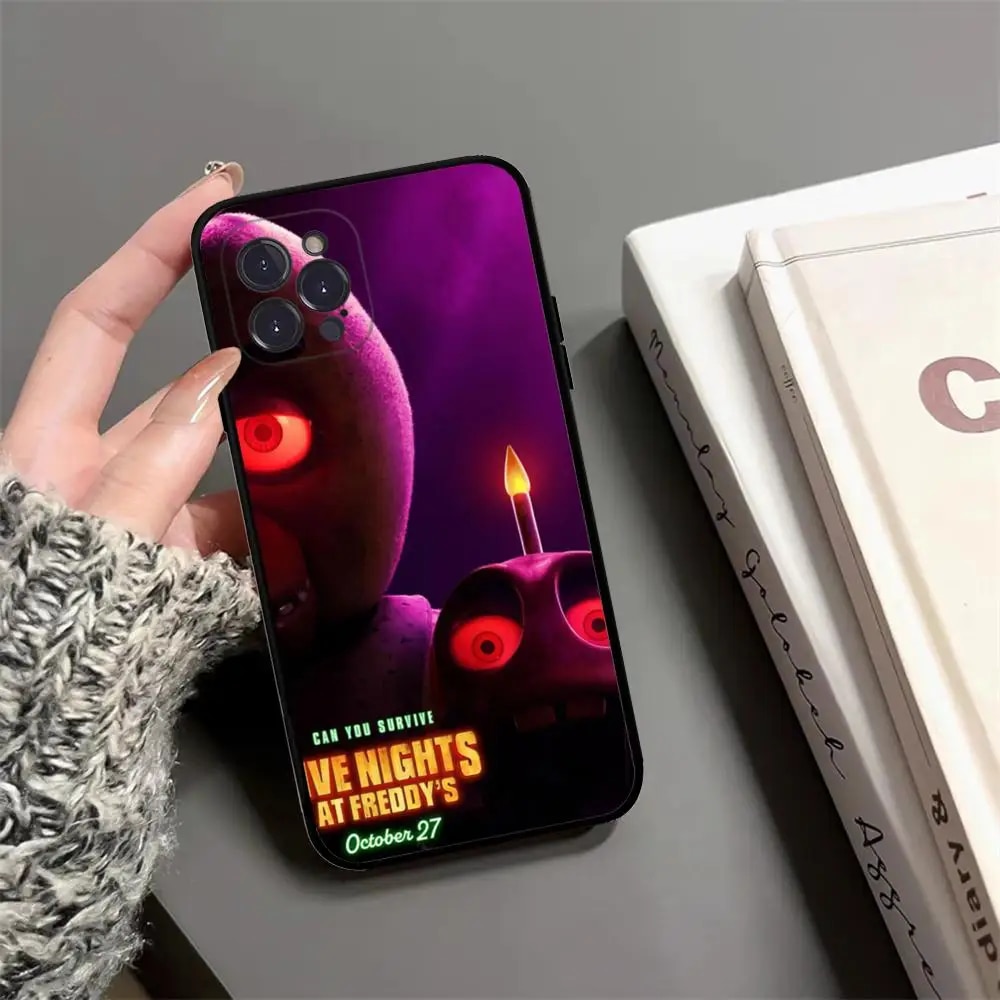 FNAF Five-Nights-At-Freddys Phone Case For IPhone 15 14 13 12 Mini 11 Pro XS Max X XR SE 6 7 8 Plus Soft Silicone Cover. 
