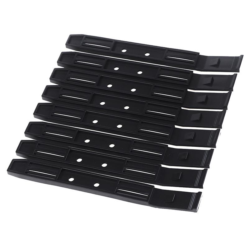 4Pair Black Chassis Hard Drive Mounting Desktop Hard Disk Bracket Computer Cooler Mounting Rail HDD Shelf Slider Demoo. 