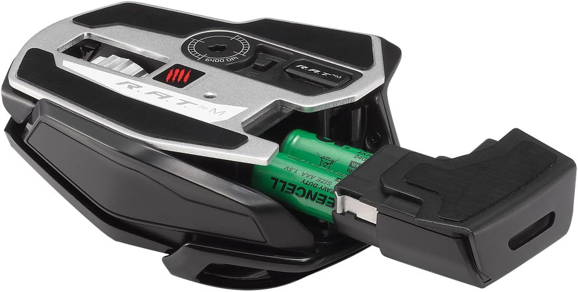 Mad Catz R.A.T. M Wireless Mobile Gaming Mouse. 
