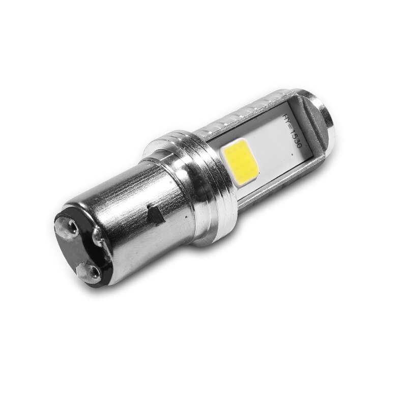 Socket Type: Color: White HYZHAUTO 1Pcs H6 BA20D LED Motorcycle Headlight High Power COB Bulb For LED Motor bike Scooter Headlamp Hi/Lo Beam 12W 1000LM. 