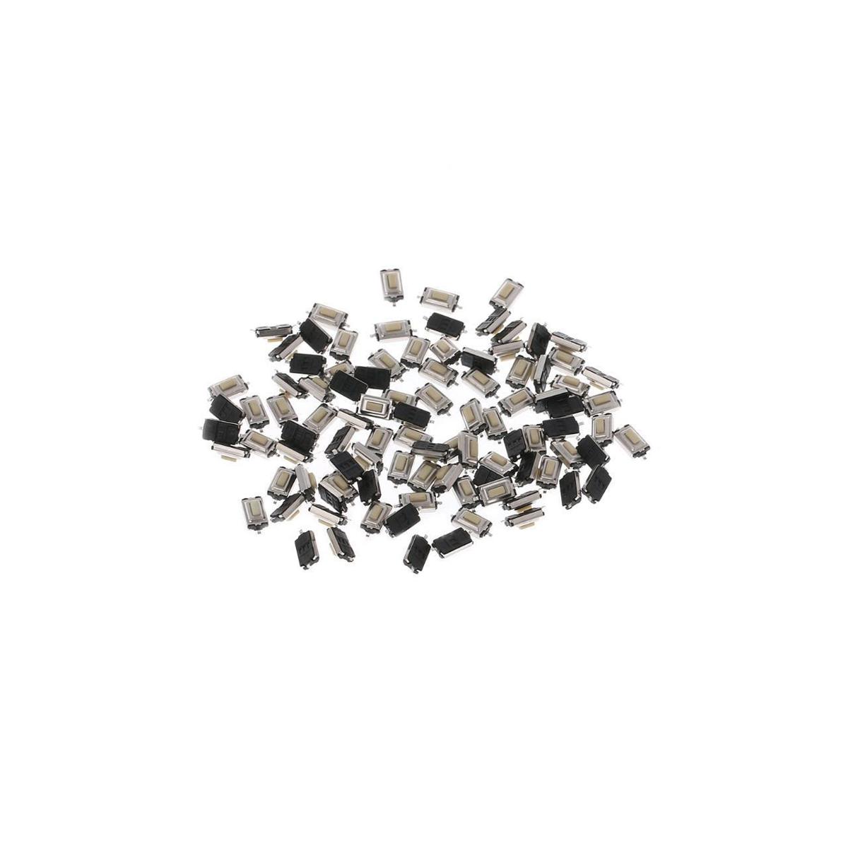 5Pcs- SMD 2Pin Momentary 2Pin Tactile Tact Push Button Switch 2 Pin 6x3.5x2mm On Off PCB SMD Touch Switch Momentary Push Button Switch Push Light Switches