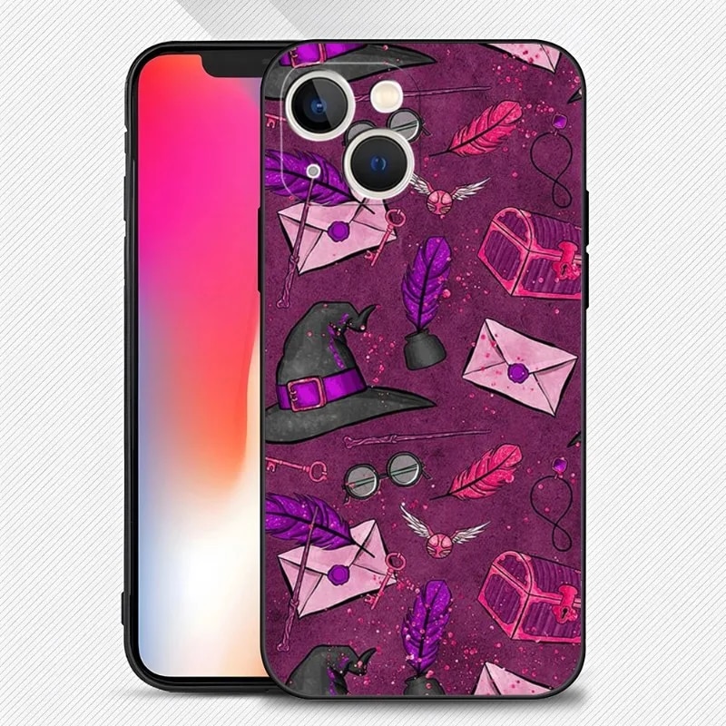 Harrys Potters Phone Case Funda For IPhone Apple 12 Pro 13 Mini 11 14 Max Xr X Xs 6 6s 7 8 Plus Design Back Cover. 