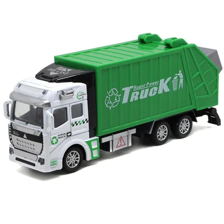 Mini garbage hot sale truck toy