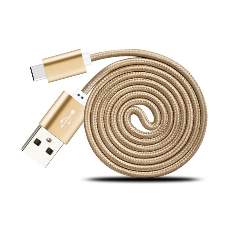 【Hey my home】1M Aluminum USB Type C Sync Charger Cable for Wileyfox Swift 2, 2 Plus Type C 3.1 Charging Cable. 