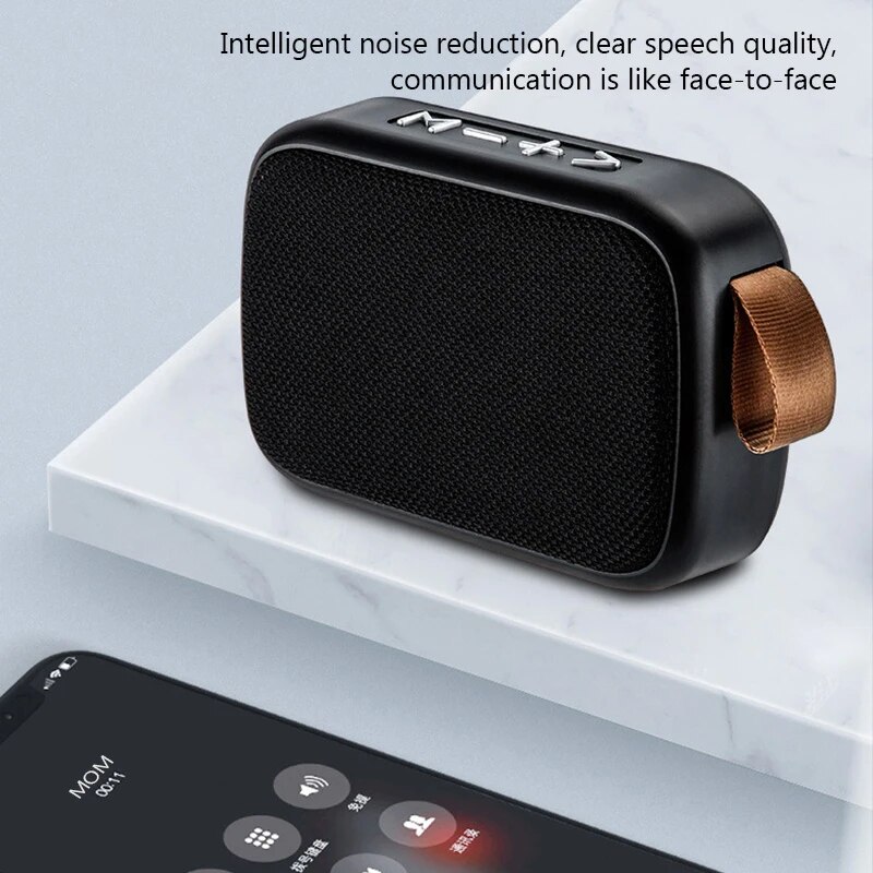 G2 Wireless Bluetooth Speaker Portable ABS Environmentally Friendly Plastic Computer Bluetooth Mini Stereo TF Card FM Radio AUX