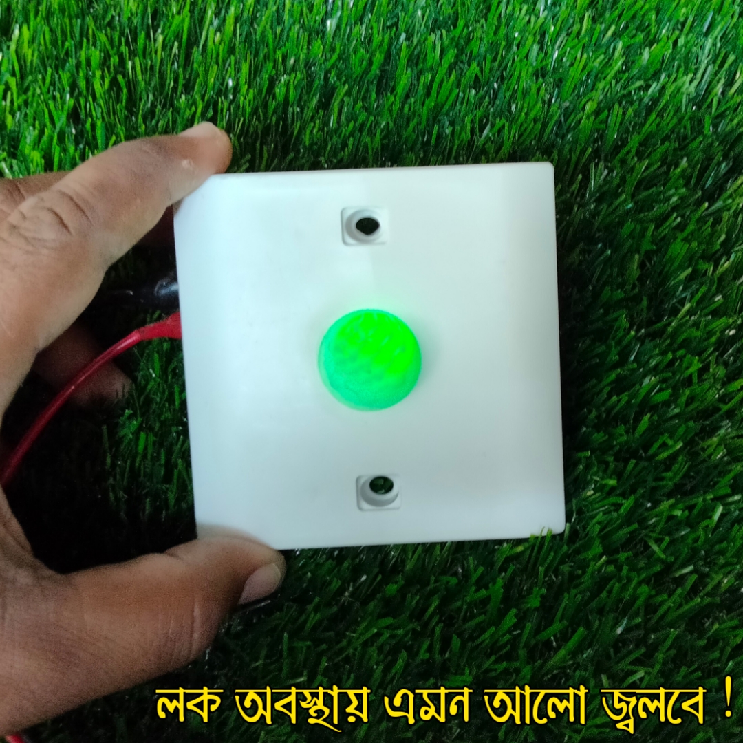 Remote Control Switch Electric light On - Off & fan Speed Controller (2 Light & 1 Fan with 10 Step Speed Control Dimmer Regulator). 