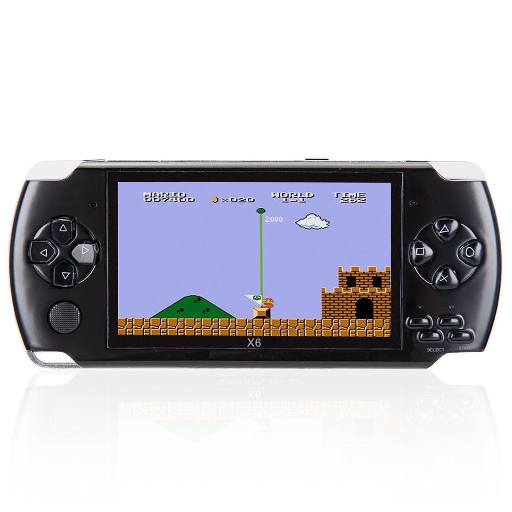 8GB 4.3 Inch Handheld Game Console with 1000 Classic GBA Games, Support Video & Music Playing, Built-in 3M Camera. 