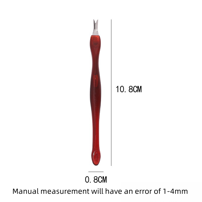 Nail Tools Cuticle Fork Sharp Cuticle Push Tool for Removing Barbs and Manicure. 