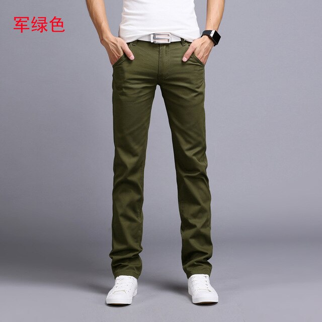 Spring autumn New Casual Pants Men 