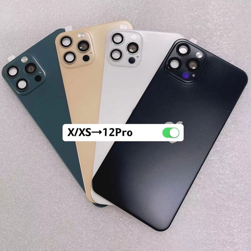 Back Film Protector For iPhone X XS MAX XR Seconds Change 11 PRO MAX 13 12 pro Lens Sticker Modified Camera Cover. 