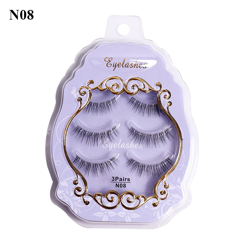 Short Eyelashes A/M Shape Spikes Cluster Eyelash Transparent Stem Eyelashes Eyelash Extensions Natural Korean False Eyelashes. 